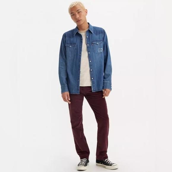 NWT ! Levi's Premium511 Slim Fit Corduroy Men's Jeans size 28x32 - Picture 4 of 16